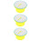 3Pcs Lightweight White Teaching Math Turntables for Game and Party Use 7