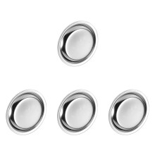 4Stk Silber Teebeutel Untersetzer Tee Tischschutz