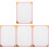 4Pcs Red Academic Certificate Paper Blank Diploma Sheets for School 1