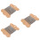 3 Pack Chain Necklace Jewelry Making Chains Gold Craft Silver 6
