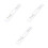 3Pcs Clear Acrylic Parallel Rulers Marine Navigation Drafting Tools 8