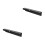 2Pcs Sturdy Black Metal Trash Container Hook Outdoor Durable Connector 5