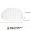 60Pcs PVC Hat Inner Stands White Hat Holders for Baseball Caps 9