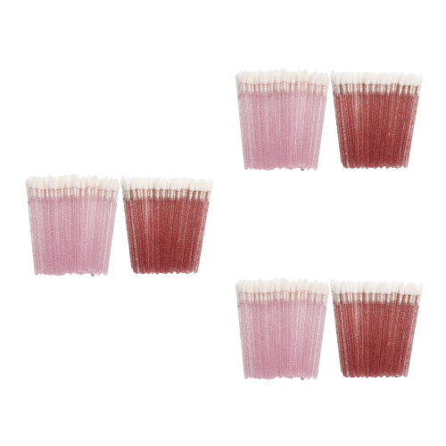 300Pcs Lip Brush Applicators Disposable Soft Plastic for Makeup Use
