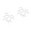 20Pcs Silicone Makeup Tools White Eyelashes Graft Bars Durable Elastic 6