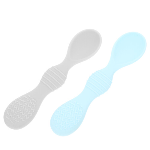 10Pcs Silicone Baby Spoons feeding spoon Set Assorted Colors 1