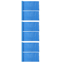 6Pcs Blue PVC Swimming Pool Ladder Step Mats Non-Slip Protective Pads