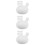 30Pcs White Rubber Bubble Inserts for Doll Making and DIY Crafts 8