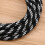 4Pcs Black High Density Round Shoelaces Flat Shoe Laces Replacement 10