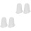 4Pièces Protections Silicone Embouts Piping Anti-Usure 4