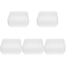 50Pcs Clear Plastic Plant Drip Trays Durable Saucers for Pots