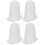 4Pièces Protections Silicone Embouts Piping Anti-Usure 6