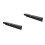 2Pcs Sturdy Black Metal Trash Container Hook Outdoor Durable Connector 7
