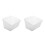 2Pcs Transparent Plastic Storage Bins for Garage and Workshop Tools 4