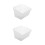 2Pcs Transparent Plastic Storage Bins for Garage and Workshop Tools 7