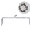 3Pcs Stylish Silver Metal Purse Frame Clasp for DIY Bag Craft 2