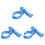 Bike Water Cup Rack Base - Blue, Lightweight And Solid, 3pcs 2