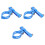 Bike Water Cup Rack Base - Blue, Lightweight And Solid, 3pcs 3