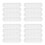 16Pcs Vent Covers Plastic Cabinet Vent Grille for Home Use 6