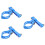 Bike Water Cup Rack Base - Blue, Lightweight And Solid, 3pcs 7