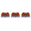 3Pcs Board Game Supplies Black Automatic Poker Cards Shuffler Machine 4