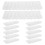 20Pcs Plastic Transparent Quail Egg Tray with Individual Slots Bulk 1