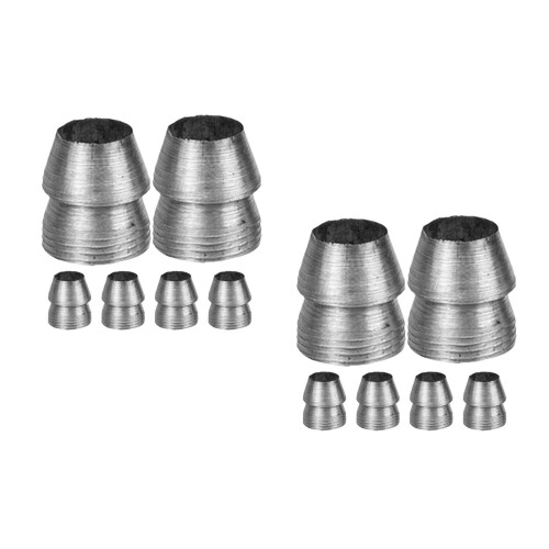 12Pcs Grey Iron Wedges Durable Hammer Installation Reinforcing Kit