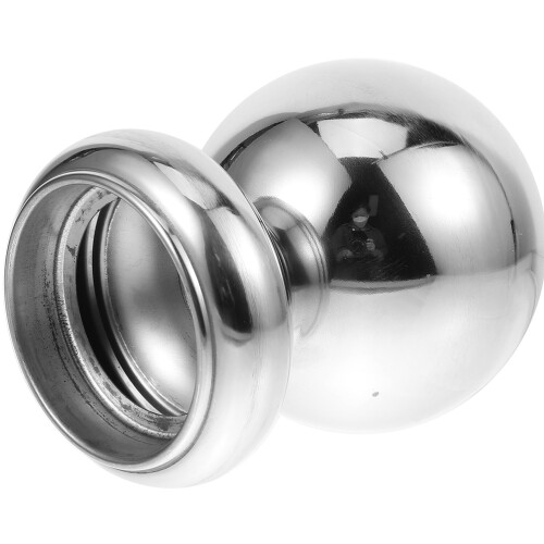 5Pcs Solid Stainless Steel Stairway Handrail Balls Silver Finish 2