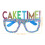3Pcs Blue Birthday Party Glasses Lightweight Pc Material Fun Props 11