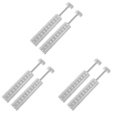 6Pcs Convenient Grey Scorekeepers for Table Soccer and Foosball