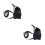 2Pcs Rabbit Harness Leash Black Ultra-Soft Adjustable Pet Walking Lead 8