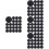 2000Pcs Black Self-Adhesive Felt Circles for DIY Clothes and Crafting 7