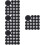 2000Pcs Black Self-Adhesive Felt Circles for DIY Clothes and Crafting 8