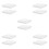 10Pcs Durable White Plastic Planter Water Tray Square Pot Base Saucers 4