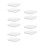 10Pcs Durable White Plastic Planter Water Tray Square Pot Base Saucers 5