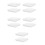 10Pcs Durable White Plastic Planter Water Tray Square Pot Base Saucers 7