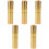 5Pcs Golden Copper Needle Holder Multi-Function Portable Storage Tube 4