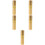 5Pcs Golden Copper Needle Holder Multi-Function Portable Storage Tube 8