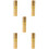 5Pcs Golden Copper Needle Holder Multi-Function Portable Storage Tube 9