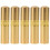 5Pcs Golden Copper Needle Holder Multi-Function Portable Storage Tube 10