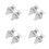 16Pcs Stainless Steel Spring Catch Latches Silver for Toolbox Cabinets 4