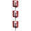 3 Pack Home Vibration Isolator Hanging Shock Absorber 9