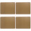 4Sets Foldable Fire Retardant Mat for Camping and Fireplaces 6
