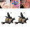 Adjustable Voltage Tattoo Machine Copper Coils Microfiber Leather Cover Rotating Speed Smooth Operation Starting Voltage3V 7