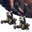 Adjustable Voltage Tattoo Machine Copper Coils Microfiber Leather Cover Rotating Speed Smooth Operation Starting Voltage3V 8