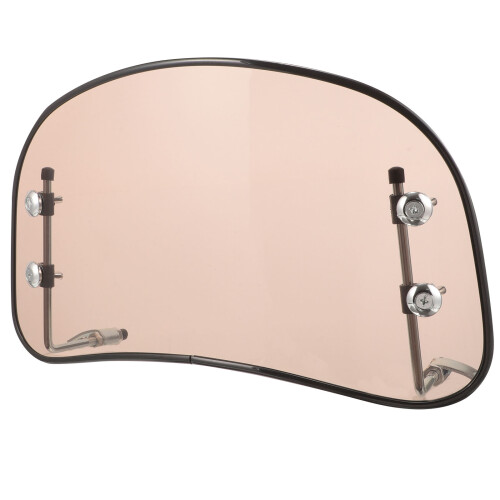 3Sets Light Brown Motorcycle Windshield Wind Deflector 1