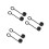 6Pcs Black Plastic Connector Caps USB Slot Waterproof Dustproof Covers 8