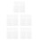 285Pcs Waterproof Pet Playing Cards White Double-Sided Blank for Game 1