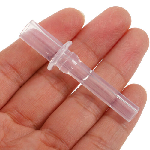 10Pcs Silicone Straw Tips for Kids Sippy Cups Transparent Reusable Set 2