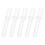 10Pcs Silicone Straw Tips for Kids Sippy Cups Transparent Reusable Set 10